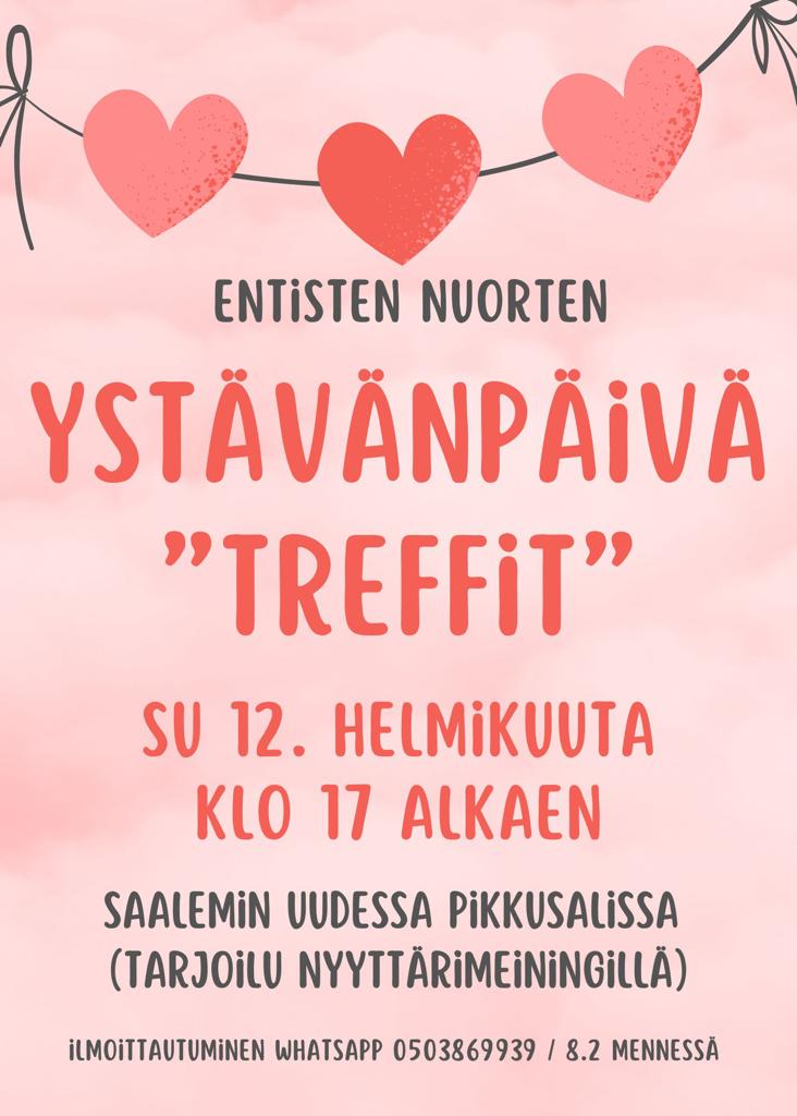 . Entisten nuorten ystävänpäivätreffit | Fohe